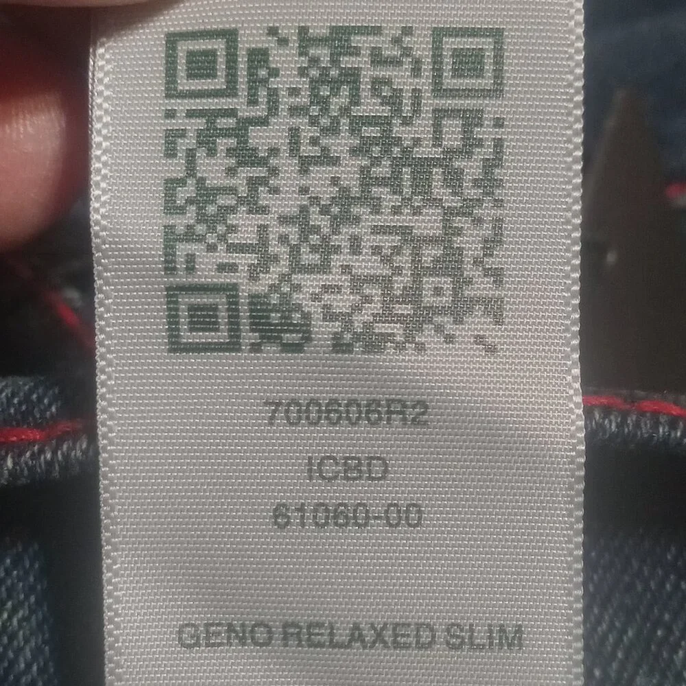 True Religion Men's NWT Geno Big T Flap Relaxed Slim Jeans 36x32  700606